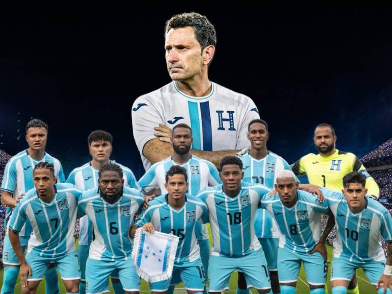 ¡Con varios cambios! El posible 11 de Honduras que prepara José Francisco Molina para la Nations League