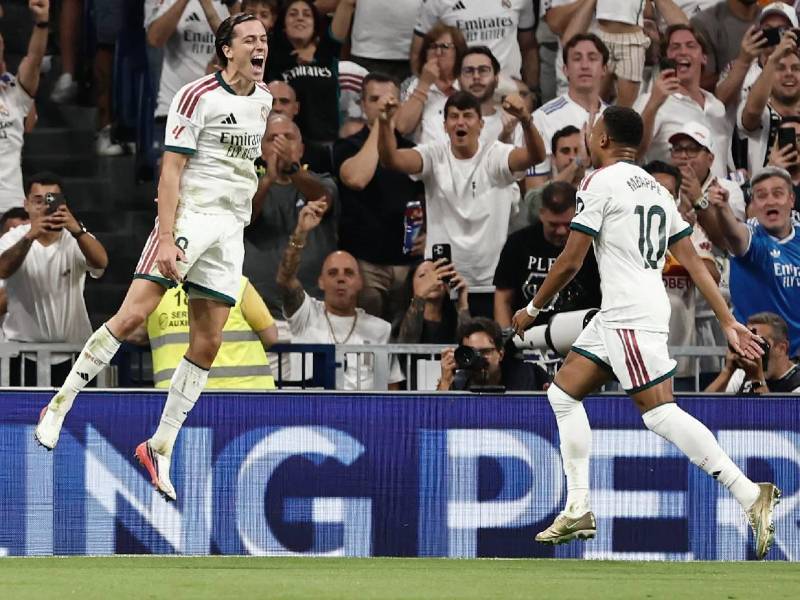 Imágenes del desarrollo del partido.
