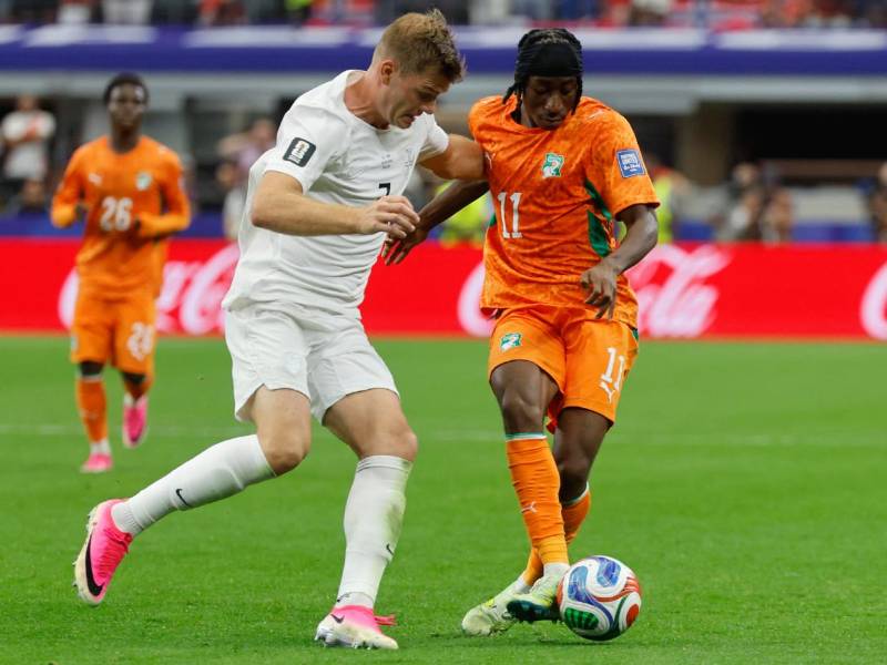 Amad Diallo ingresó y le dio el empate a Costa de Marfil sobre Noruega.