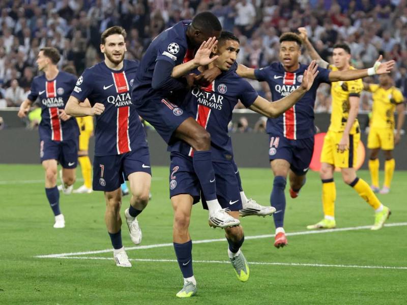 Achraf Hakimi acerca al PSG a su primer título en Champions League.