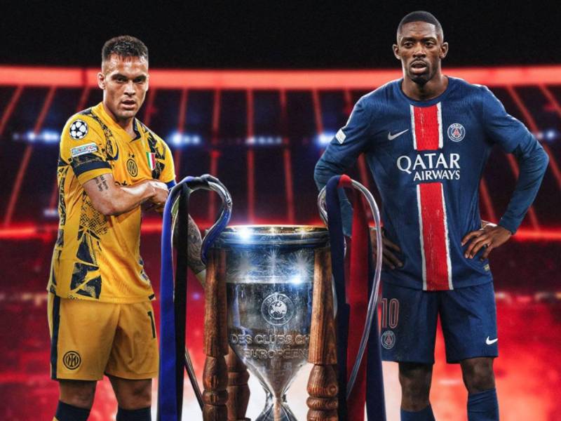 Lautaro Martínez y Dembelé son los referentes de cada equipo que sueña con alcanza la gloria en Europa.