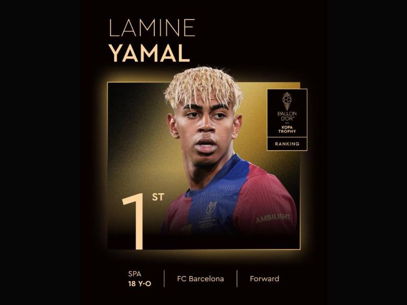 ¡Dembélé es el ganador del Balón de Oro 2025! Lamine Yamal deberá de esperar