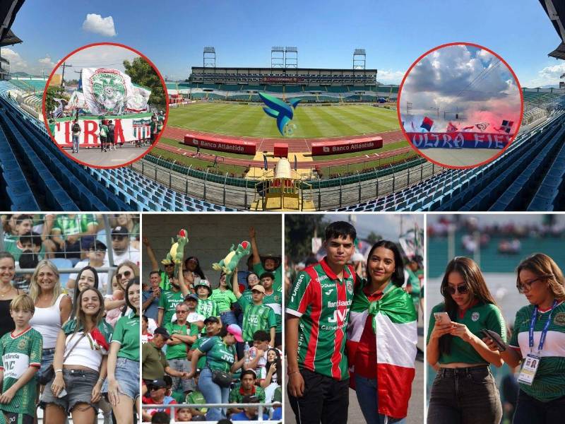 ¡San Pedro Sula es una fiesta! El color y la emoción se apoderan de las calles y del Estadio Olímpico con ambientazo.