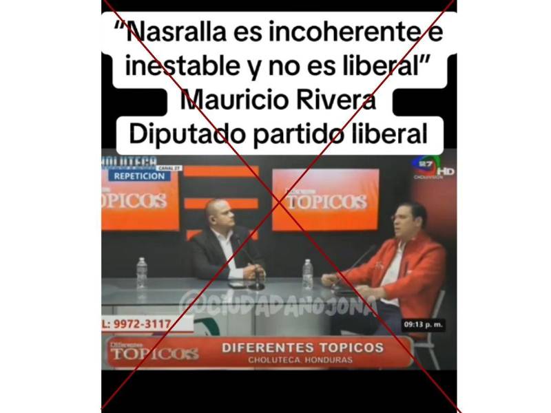 Captura de pantalla a una publicación de Facebook hecha el 20 de diciembre del 2025.