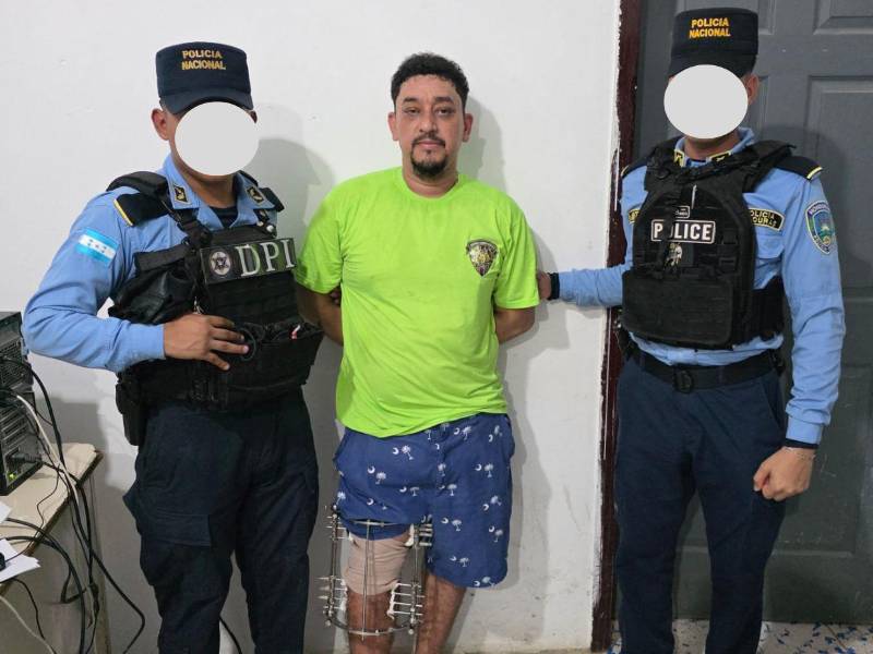 Julián Efraín Sarmiento Villafranca fue remitido de inmediato al Juzgado de Letras Penal de Tocoa.