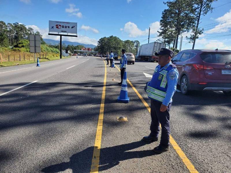 En la carretera CA-5 se instalarán varios puntos de control o retenes durante Semana Santa.