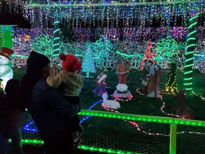 Entre luces y nacimientos, el municipio de Santa Lucía mantendrá sus puertas abiertas para recibir a cientos de turistas este diciembre.