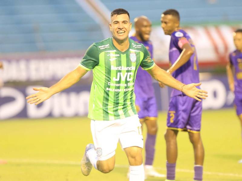 Nicolás Messiniti llegó a seis goles en esta temporada con el Marathón.