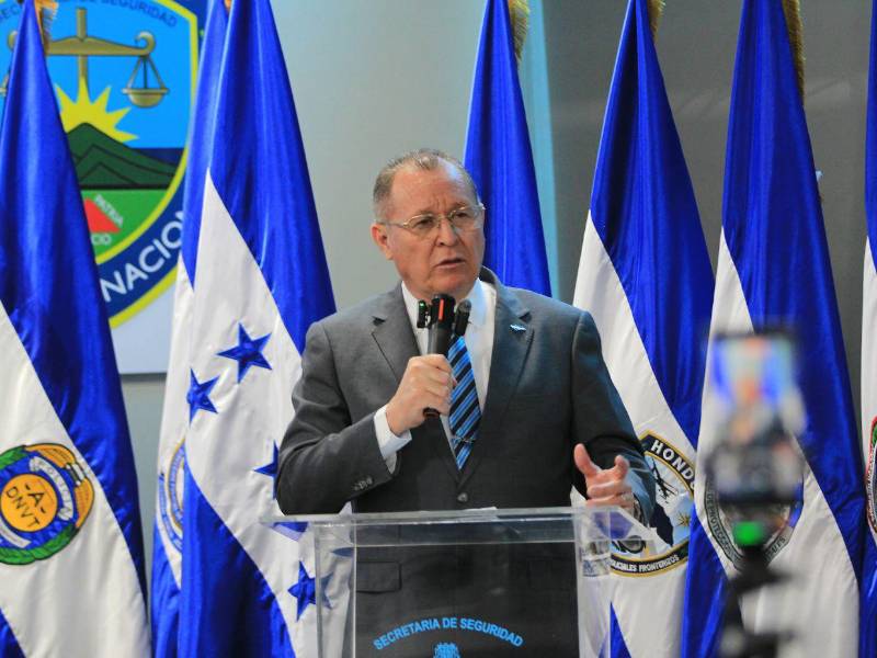 La información fue develada por el actual ministro de seguridad, Gerzon Velásquez, en conferencia de prensa.
