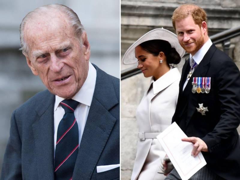 Uno sale con actrices, uno no se casa con ellas, habría dicho el príncipe Felipe al duque de Sussex tras el anuncio del compromiso en 2017, según el biógrafo Andrew Lownie en su libro Entitled, citado por Daily Mail.