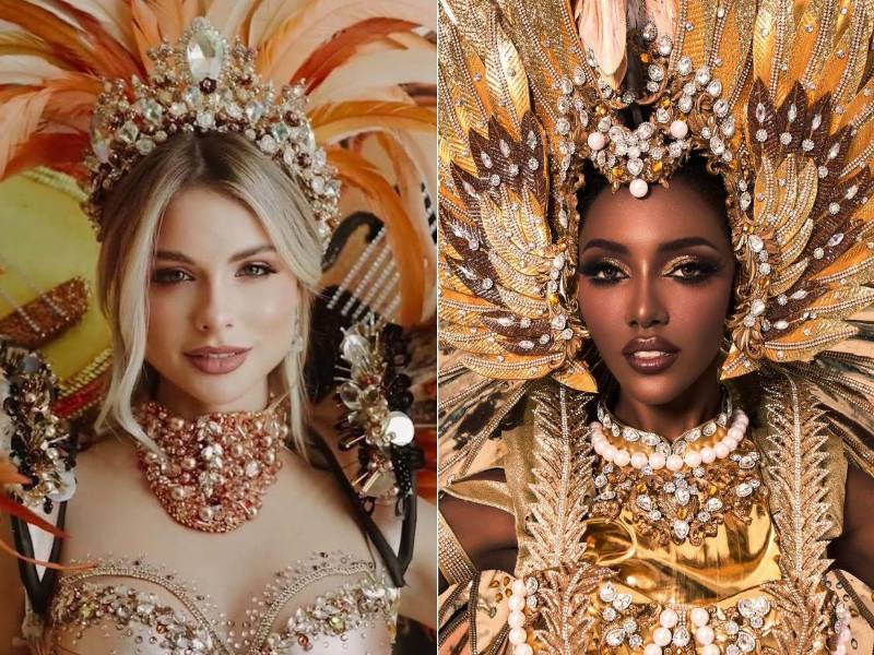Las representantes de diversos países en Miss Universo 2025 comienzan a mostrar los diseños que lucirán en la competencia de trajes típicos, programada para el 19 de noviembre en Bangkok, Tailandia.