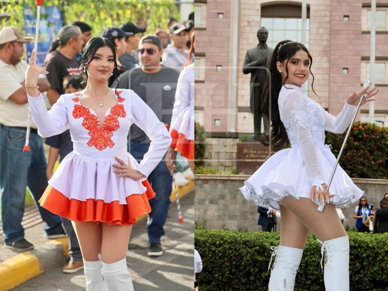 Las bellas palillonas ya comenzaron a robarse las miradas de todos en los desfiles patrios este martes 15 de septiembre en varios del país. Aquí las primeras captadas por el lente de EL HERALDO.