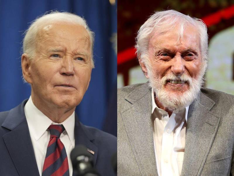 Joe Biden y el actor Dick van Dyke están en la lista.