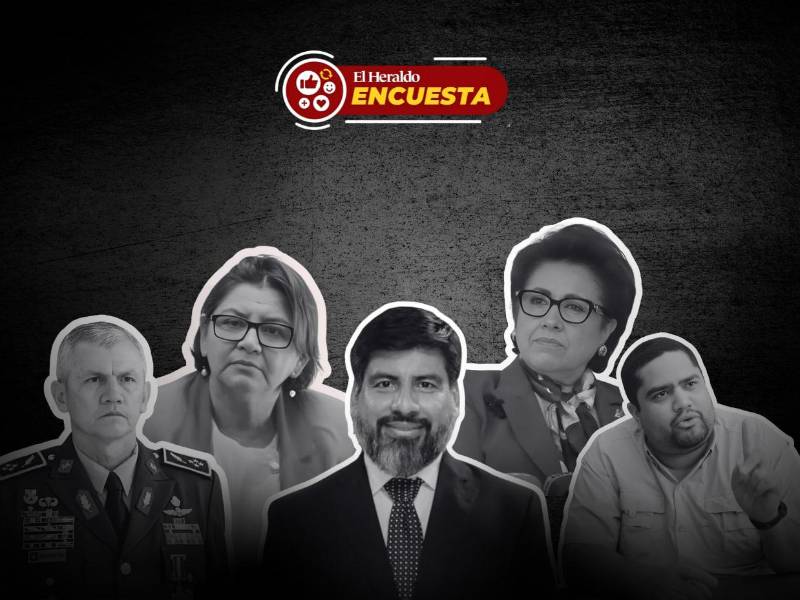Roosevelt Hernández, Carla Paredes, Johel Zelaya, Rebeca Ráquel Obando y José Carlos Cardona, forman parte de las opciones dentro de la encuesta.