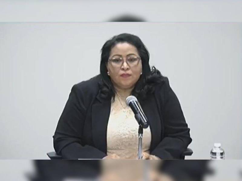 La secretaria general del Consejo Nacional Electoral (CNE), Thelma Cristina Martínez, fue la tercera testigo.