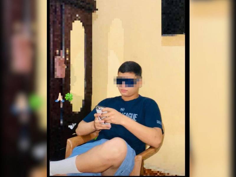 Foto en vida del menor de 15 años, Ricardo Cerrato.