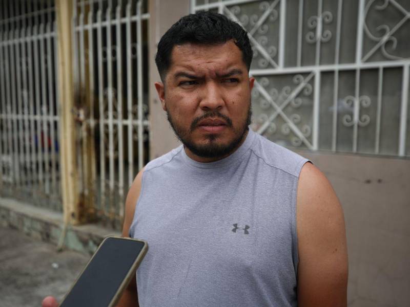 Bryan Amaya Ortiz, hijo de doña María Cupertina Ortiz, recordó la última vez que habló con su madre.