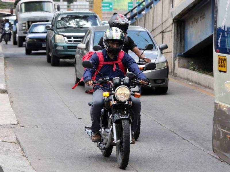 El Instituto de la Propiedad (IP) contabiliza un bajo registro de motocicletas en el Distrito Central.
