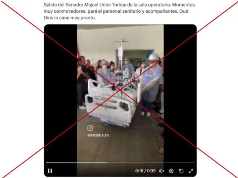 Captura de pantalla a una publicacion de X hecha el 9 de junio de 2025.