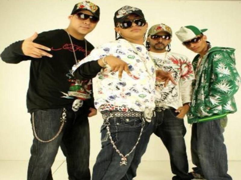 DJ Salomón, Gatillero, Bigtoryno y Maynor MC, cuando formaba parte de Bullaka Family.