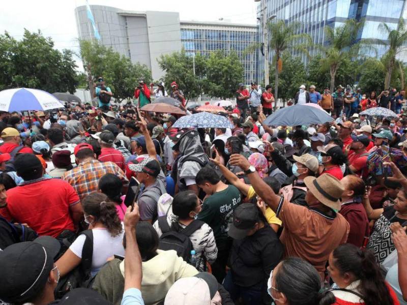 El año anterior, los afectados de Koriun llegaron a la capital para exigir respuestas a las autoridades del gobierno.