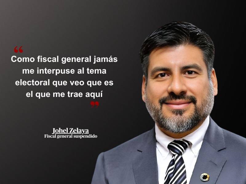 Este martes 24 de marzo inició la primera comparecencia del fiscal general suspendido, Johel Zelaya, ante la comisión investigadora del Congreso Nacional que conoce el juicio político en su contra. A continuación, las principales frases de sus declaraciones.
