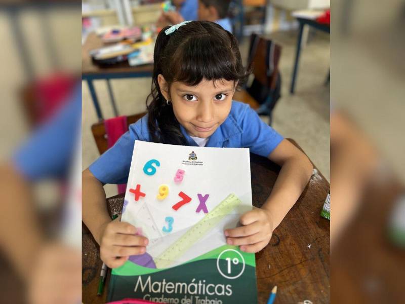 El año pasado, Fundación Concordia entregó 9,000 textos de Matemáticas.