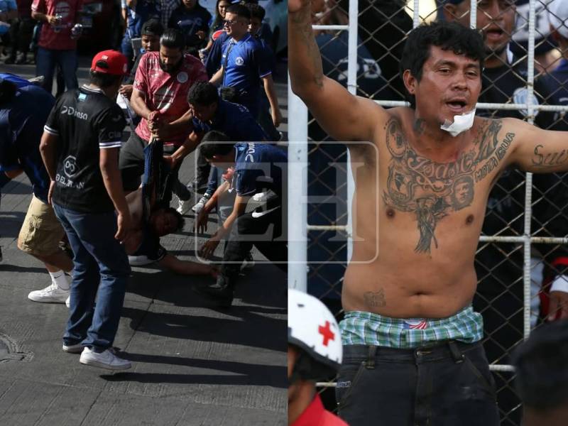 Los afectados fueron trasladados rápidamente al Hospital Escuela.