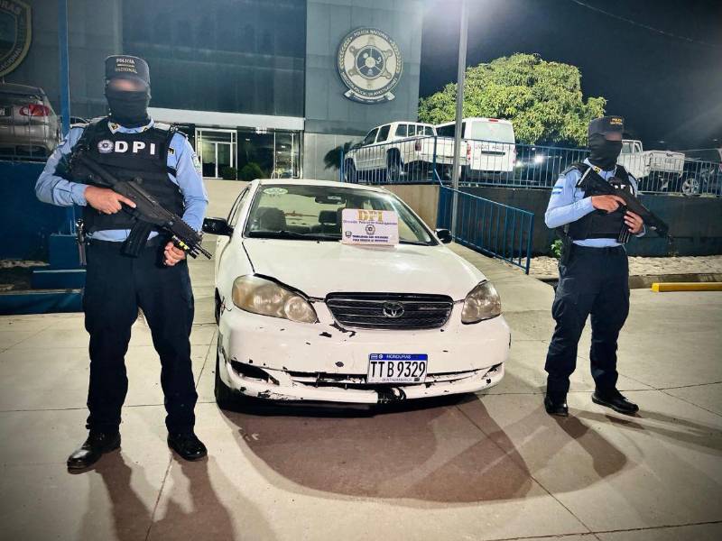 La DPI decomisó la unidad usada para efectuar los asaltos a pasajeros.