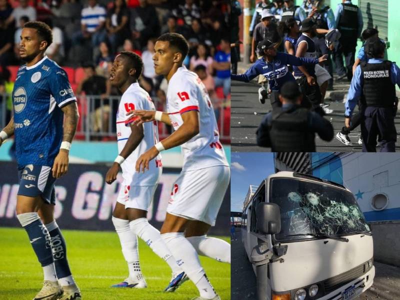 El pasado domingo se vivió una zona de guerra en las afueras del estadio previo al clásico.