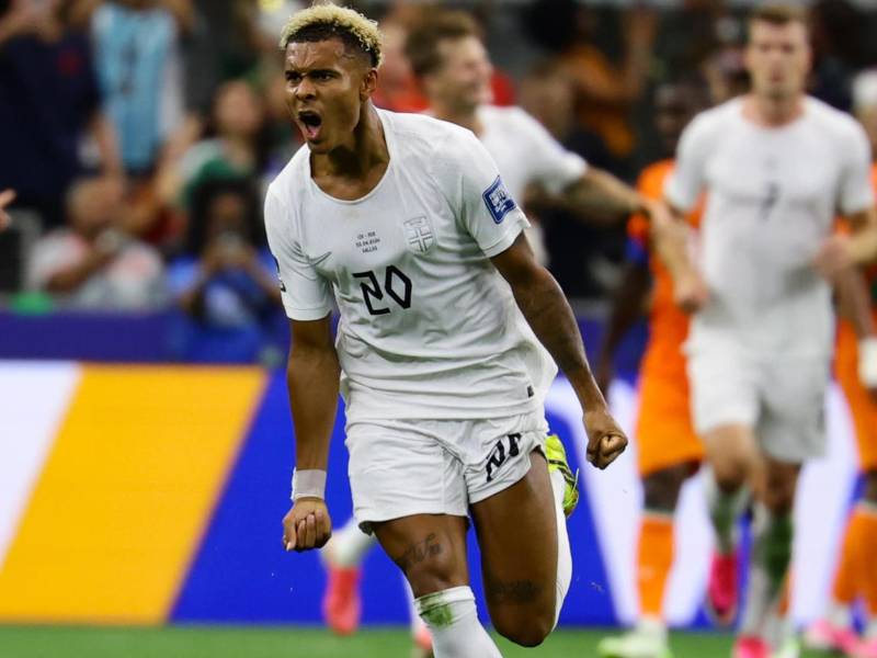 Antonio Nusa anotó el golazo con el que Noruega está derrotando a Costa de Marfil.