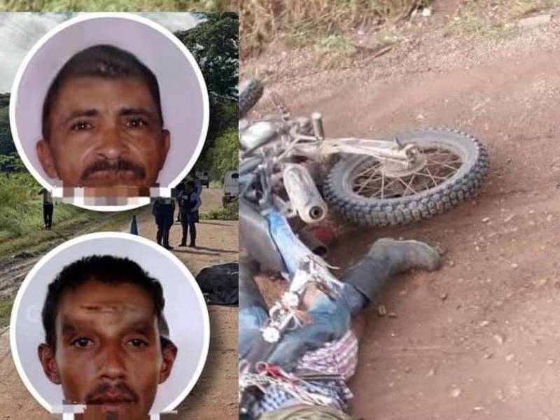 Linton Josué Rivera Isaula y Jacobo Alexis Romero son las personas asesinadas en San Marcos de Jutiquile.