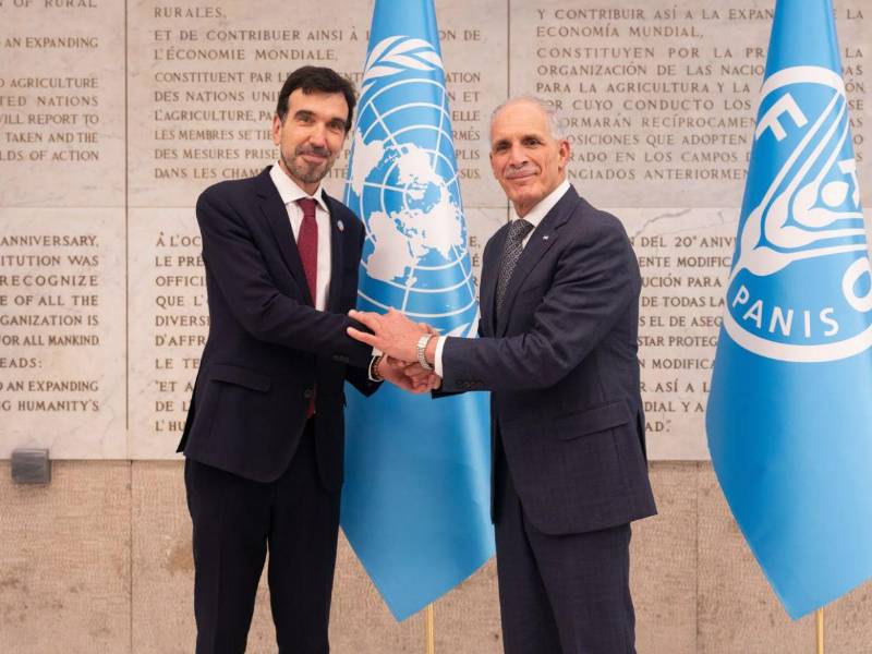 Asfura se reúne con autoridades de la FAO para fortalecer la seguridad alimentaria en Honduras.