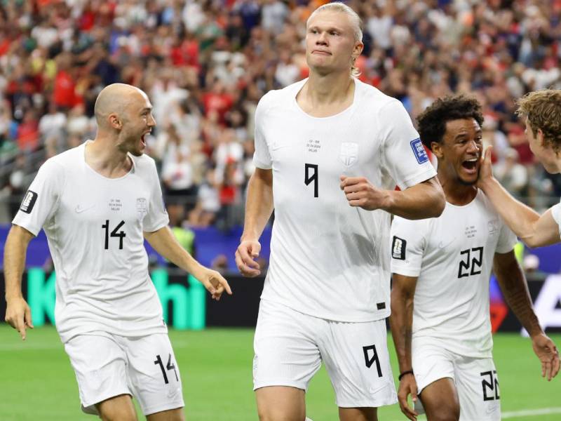 Erling Haaland apareció en el momento justo del partido para darle el triunfo a Noruega.