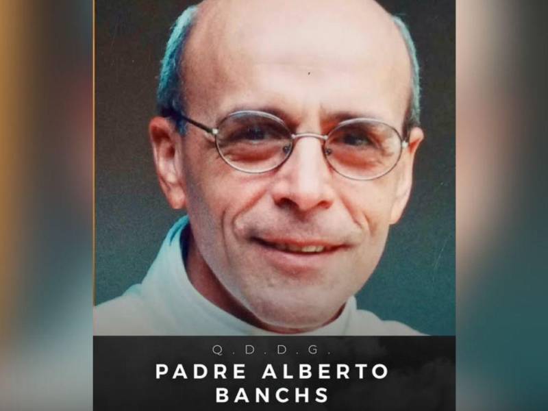 Feligreses lamentaron la muerte del presbítero Alberto Banchs, y destacaron el gran servicio que brindó a la