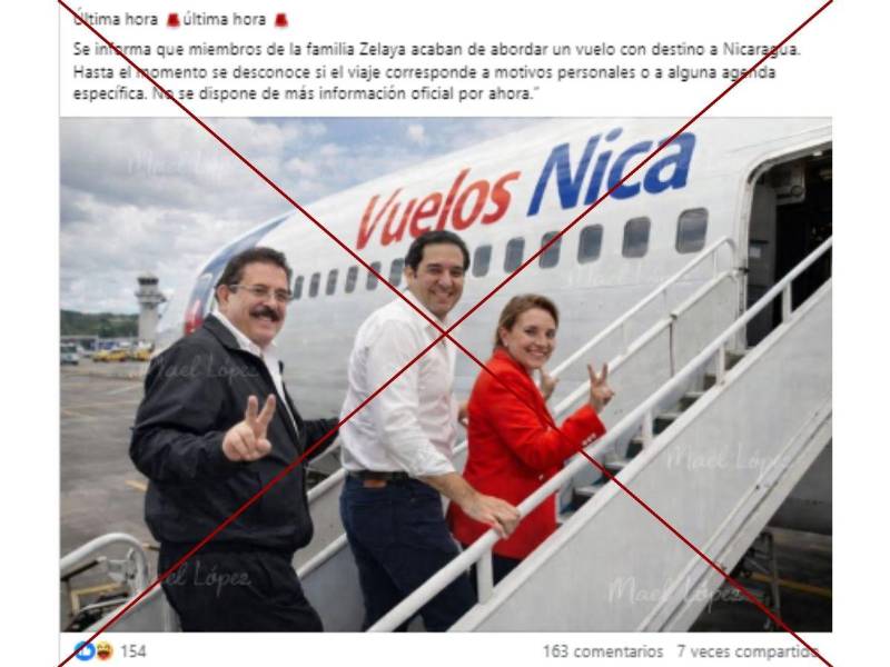 Captura de pantalla a una publicación de Facebook hecha el 30 de enero de 2026.