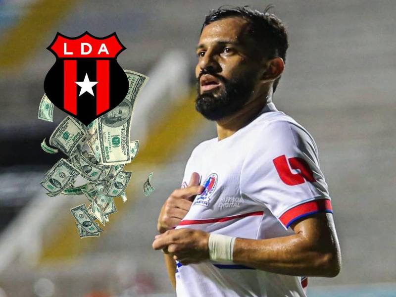 La Liga Deportiva Alajuelense de Costa Rica ha demostrado su interés por fichar a Jorge Álvarez, mediocampista del Olimpia. Se conoce la cifra que estaría pidiendo el equipo hondureño por el jugador.
