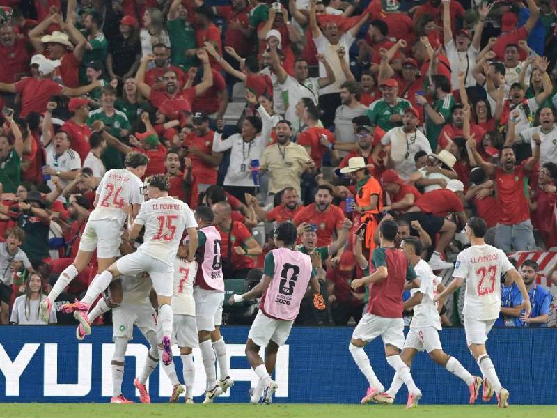Imágenes del desarrollo del partido.