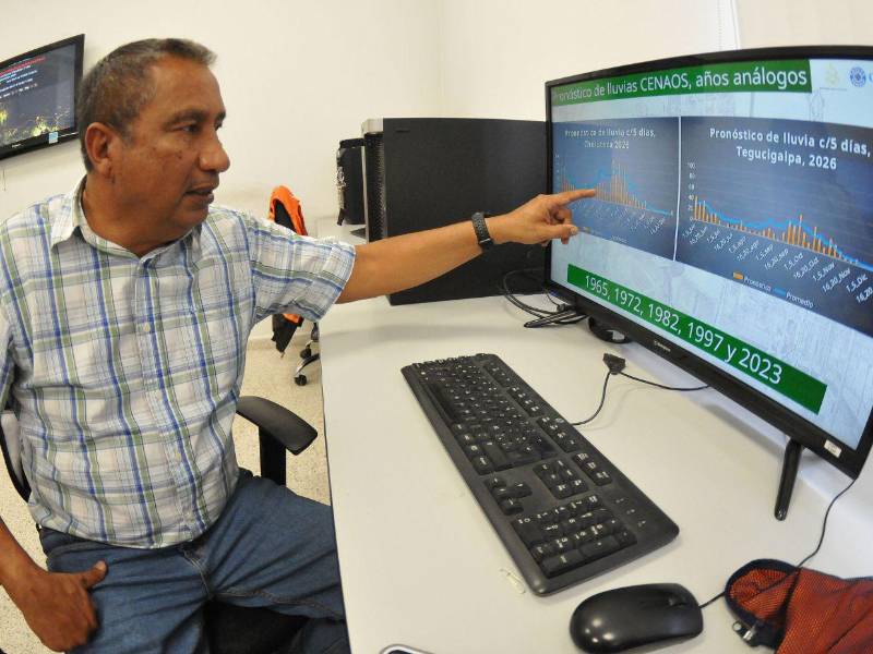 El director de Cenaos, Francisco Argeñal, advirtió que la lluvia solo será de 30 a 40 días en el corredor seco.