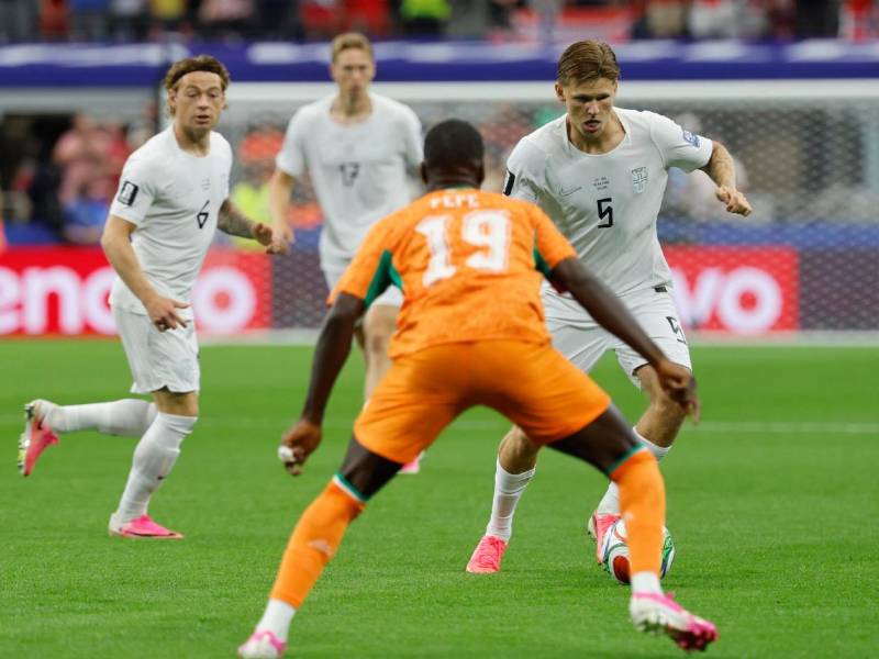 Erling Haaland va por su quinto gol en esta Copa del Mundo 2026.