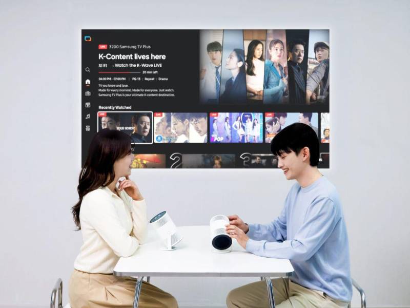 El proyectos portátil The Freestyle+ permite a los usuarios disfrutar del contenido con mayor libertad, con una configuración o ajuste mínimos.