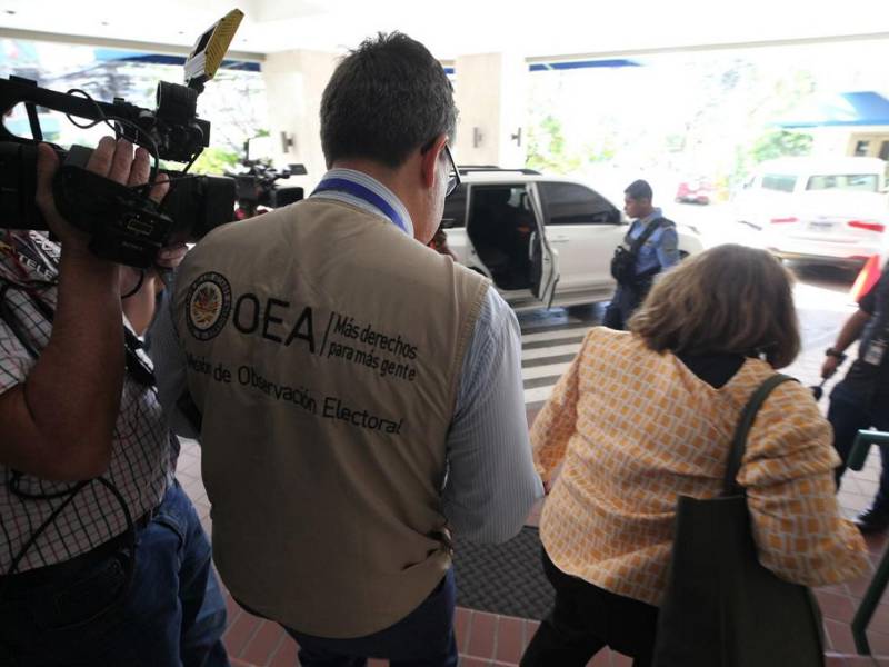 Misión de la OEA llama a garantizar condiciones de trabajo a autoridades electorales