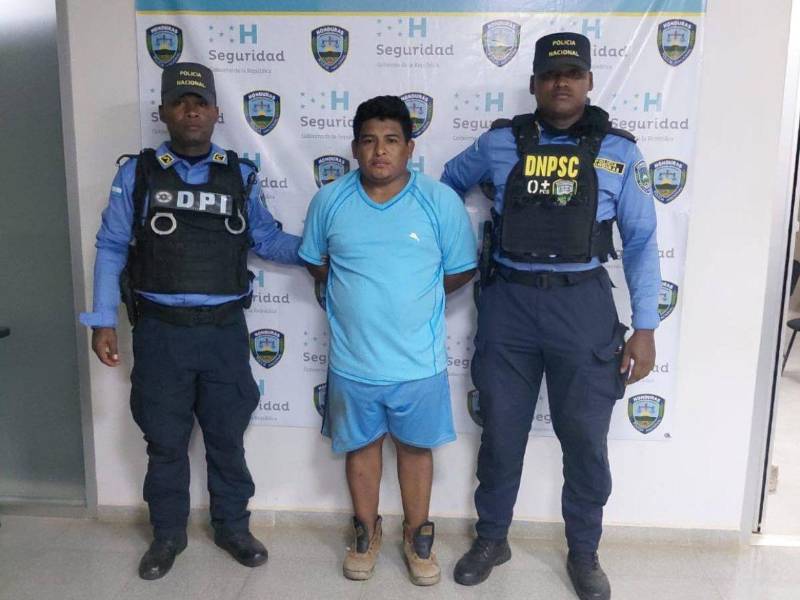 El sospechoso le disparó a su pareja embarazada y fue capturado con una escopeta en Gracias a Dios