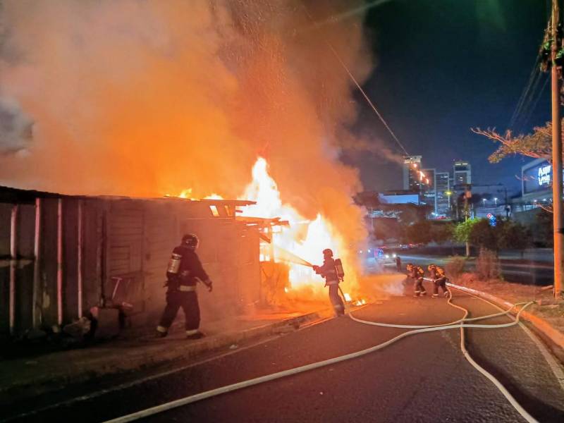 Este es el segundo incendio que se registra en la misma zona.