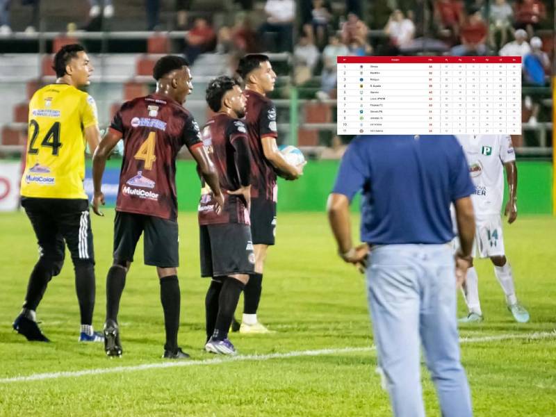 El CD Choloma ha salido del último lugar de la tabla acumulada.