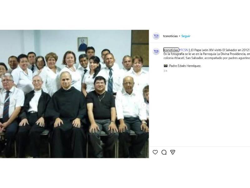 Captura de pantalla a una publicación en Instagram hecha el 8 de mayo de 2025.