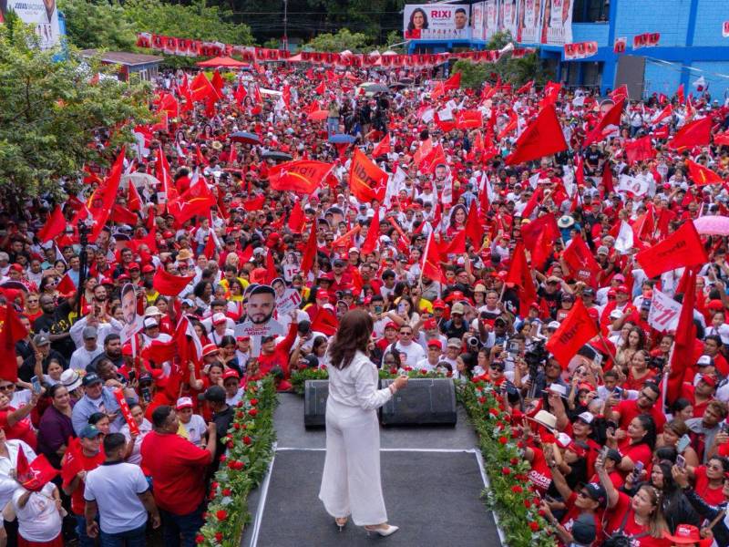El Partido Libre hizo convocatoria para sus militantes desde el 9 de noviembre en la capital de Honduras.