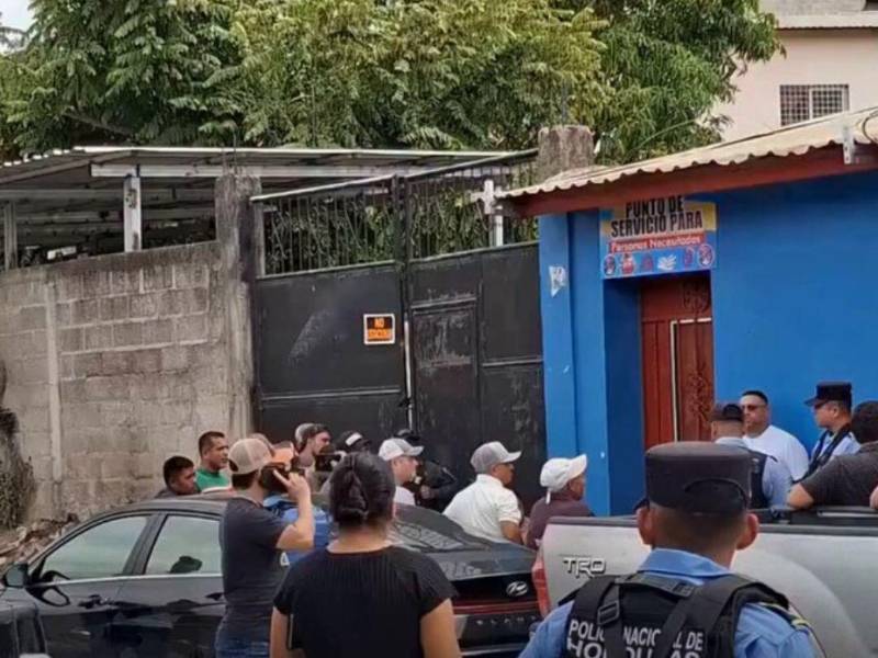 La Policía Nacional llegó hasta la empresa HLV para investigar las denuncias hechas por los inversionistas.