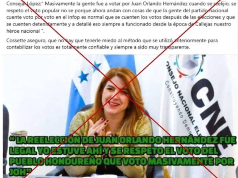 Captura de pantalla a una publicación de Facebook hecha el 14 de julio de 2025.