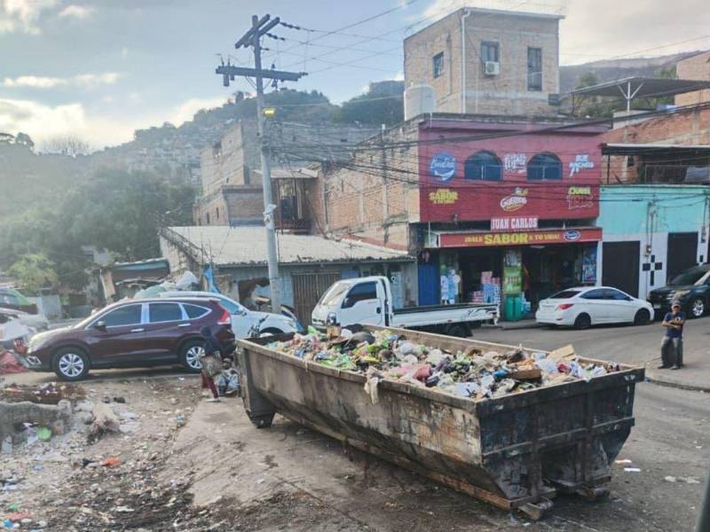 Este martes 31 de marzo, EL HERALDO denunció la acumulación de desechos, carne y huesos en El Chiverito, Comayagüela.